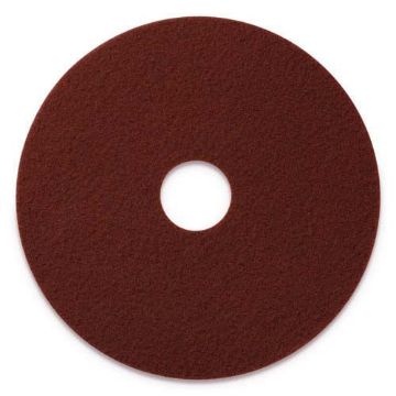 Picture of Floor Scrubber Pad, 20" Orbital, Stripping / Deep Scrub, Brown, 10 per carton