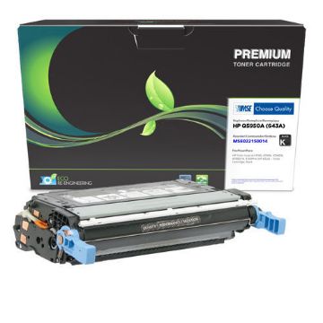 Picture of  MSE Remanufactured Black Toner Cartridge for HP 643A (Q5950A), Black