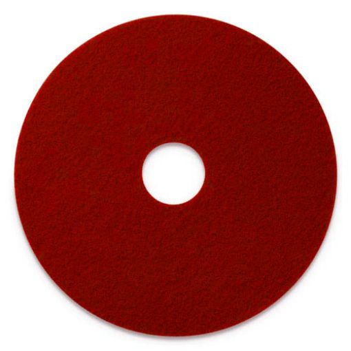 Picture of Red Buffing Floor Pad, Round, 20", 5 per carton