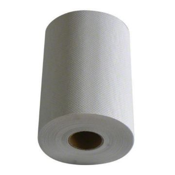 Picture of Hardwound Paper Towels, 8" x 800ft, 1-Ply, 2" Core, White, 6 Rolls/Carton