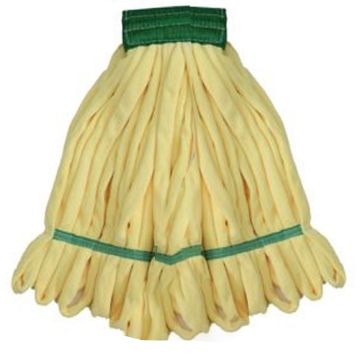 Picture of NuFiber Microfiber Tube Mop Head, Yellow, Small