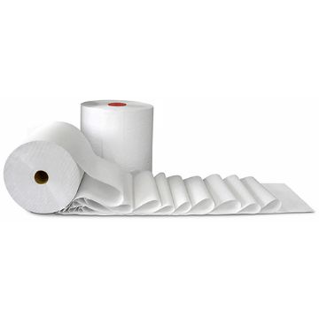 Picture of Transcend White Roll Paper Towel, 1-Ply, 7.9" wide, 800' roll, 1.25" Angled 3 core, 6 rolls/carton