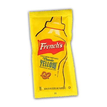 Picture of French's Single Mustard Packets, 500 Pack