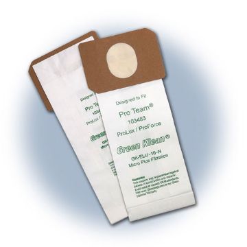 Picture of Replacement Vacuum Bags for ProTeam ProLux, ProForce 1500 & 1500XP,1200XP, ProCare 15 & 15XP, 10 bags per pack
