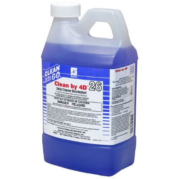 Picture of CLEAN BY 4D, LIGHT, FRESH, 2 LITERS, 4/CT
