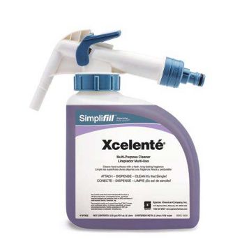 Picture of Simplifill Xcelente Solvent Concentrate, Dilution Control, 2 Liters per Bottle, 2 Bottles per Carton