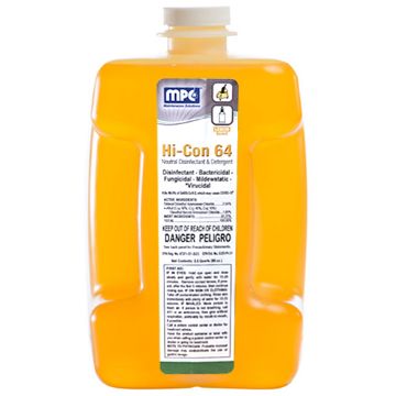 Picture of MPC Lemon Hi-Con 64 Disinfectant, 80z bottles, 2 per carton