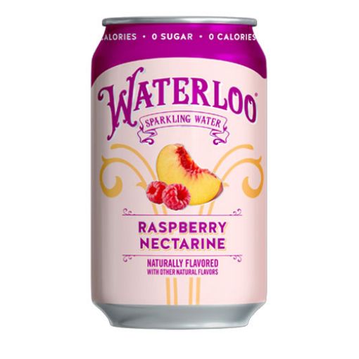 Waterloo Sparkling Water, Raspberry Nectarine, 