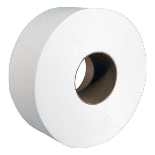 2 Ply Jumbo Bath Tissue, 2 Ply, 750 ft roll, 2.4" Core, 12 rolls per case