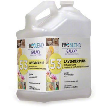 Galaxy 53 Lavender Plus, All Purpose Cleaner, 1 Gallon, 2 per Carton