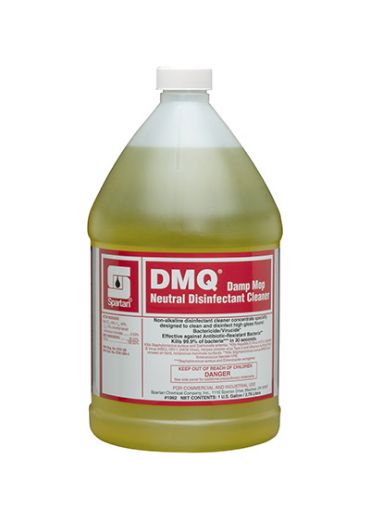DMQ DAMP MOP, DISINFECTANT CLEANER, 1GL, 4/CT