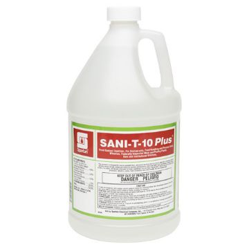 SANI-T-10 Plus Food Contact Sanitizer, 1 Gallon Bottle, 4 per Carton