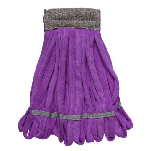 Microfiber Tube Mop, Purple, Medium