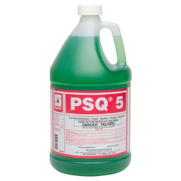 PSQ 5 One Step Disinfectant Cleaner, 1 Gallon, 4 per Carton