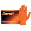 Catch Textured Orange Nitrile Glove, Power-Free, Size 2XL, 100 per box