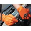 Catch Textured Orange Nitrile Glove, Power-Free, Size 2XL, 100 per box