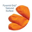 Catch Textured Orange Nitrile Glove, Power-Free, Size 2XL, 100 per box