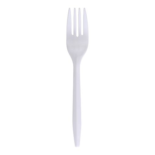 Medium Weight Fork Polypro White Dense Pack 1000 / cs