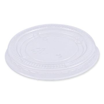 Clear Portion Cup Lid, 1.5 or 2oz, 2500 per case