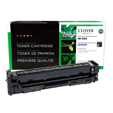 Clover Remanufactured Black Toner Cartridge (Reused OEM Chip) for HP 218A (W2180A)