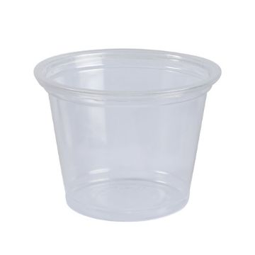 Empress Plastic Portion Cup 1 oz, Clear 2500 / cs