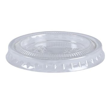 Empress Lid for .75oz and 1oz Plastic Portion Cup, 2500 per carton