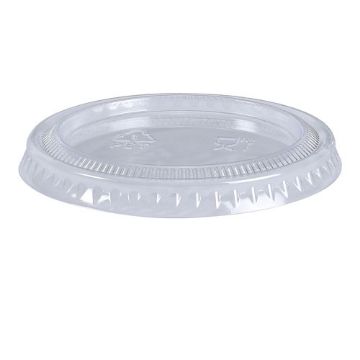 Empress Lid for 1.5 oz and 2 oz Plastic Portion Cup, 2500 per carton