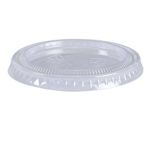 Empress Lid for 1.5 oz and 2 oz Plastic Portion Cup, 2500 per carton