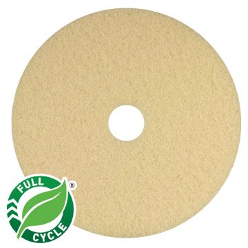 20" Carpet Pad for Floor Machine, Beige, 5 per Carton