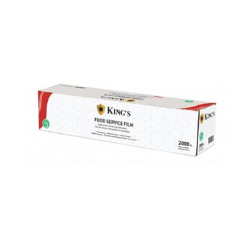 PVC Food Film, 35 Gauge, 24" x 2000', with Cutter Box