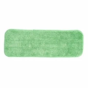 16" Green MicroWorks Microfiber Pads for SPHERGO Flat Surface Cleaning System, 12 per pack