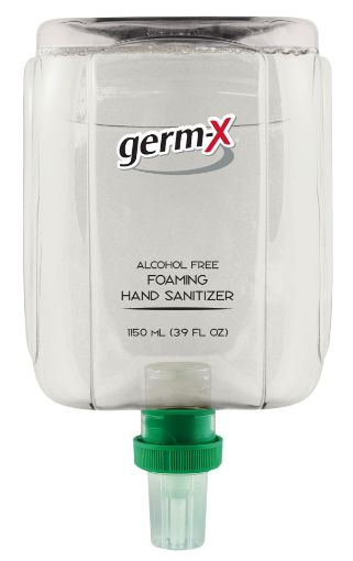 Alcohol-Free Foaming Hand Sanitizer, 1150 ML Refill for Dispenser, 2 per Carton