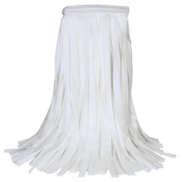 MaxiSorb Non-Woven Cut-End Mop, #24, White, 12 per Carton