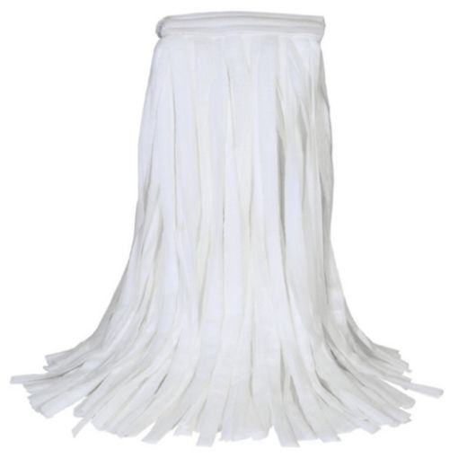 MaxiSorb Non-Woven Cut-End Mop, #24, White, 12 per Carton