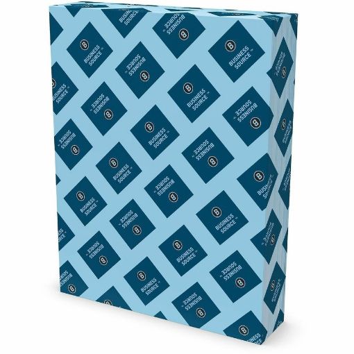 Multipurpose Color Paper, Letter, 8.5 x 11 in, 20 lb, Blue, 500 Sheets per Ream (1 ream)