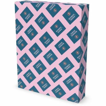 Multipurpose Color Paper, PINK, Letter, 8.5 x 11 in, 20 lb, 500 Sheets per Ream (1 Ream)