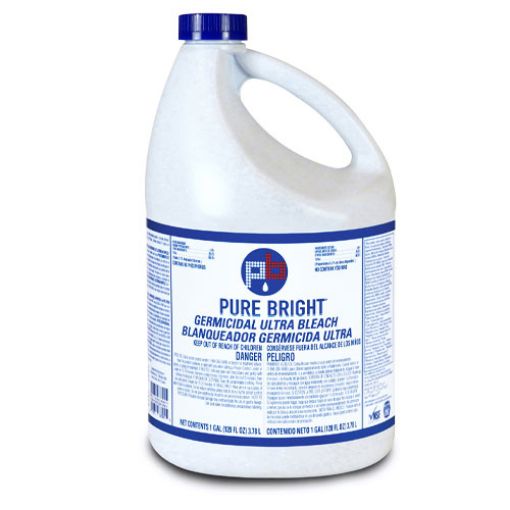 Liquid Germicidal Bleach, 1 Gallon, 6%, 6 per Case
