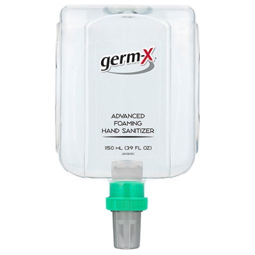 Foaming Hand Sanitizer, 1150mL Refill, 62% Alcohol, 2 per carton